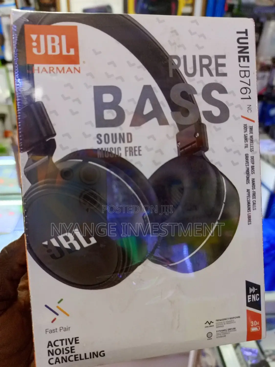 JBL Headphones With Pure Bass