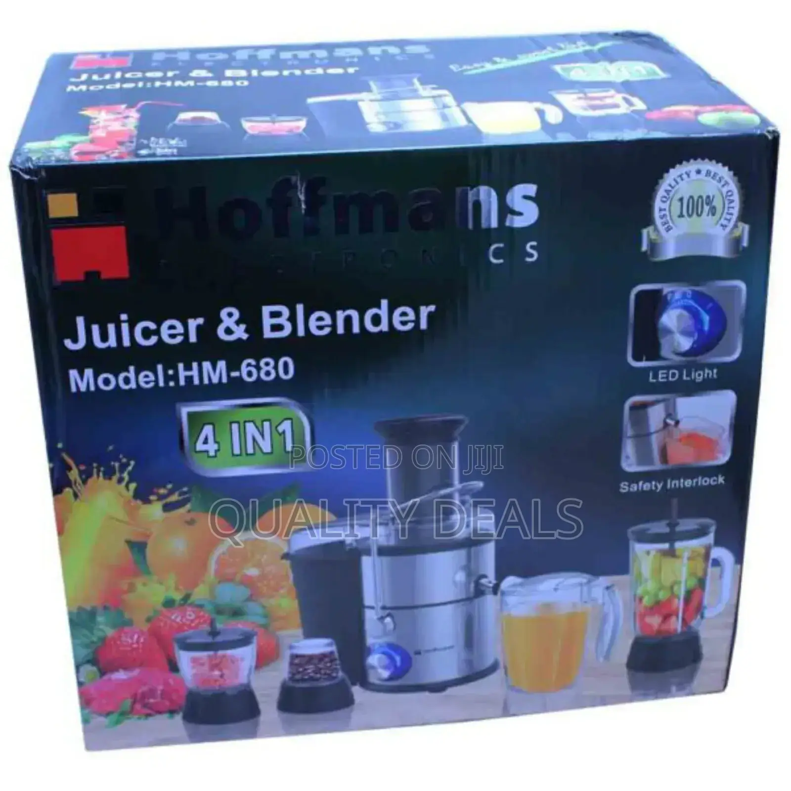 Hoffmans 4in1 HM-680 Juicer and Blender