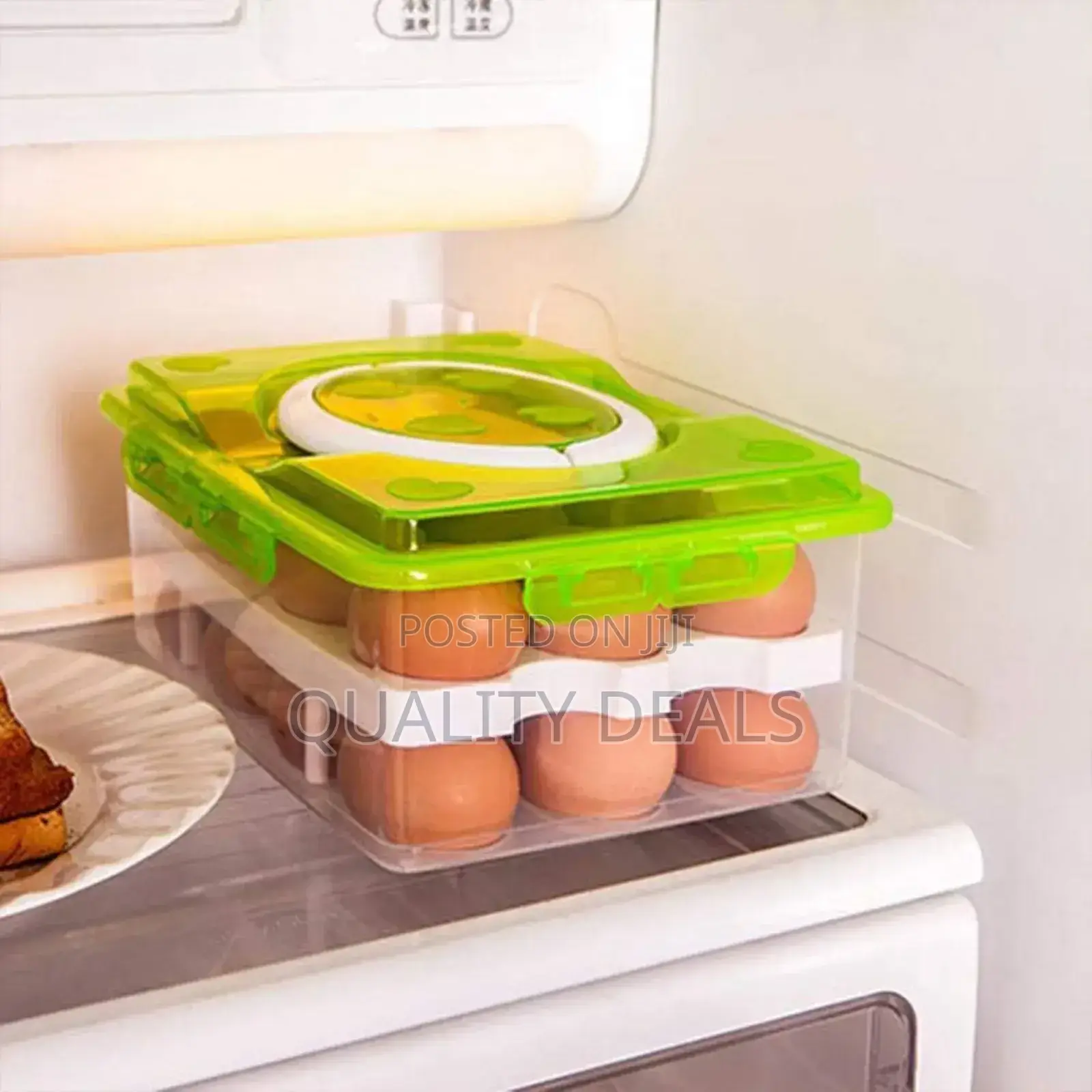 32 Grid Egg Clear Storage Boxes