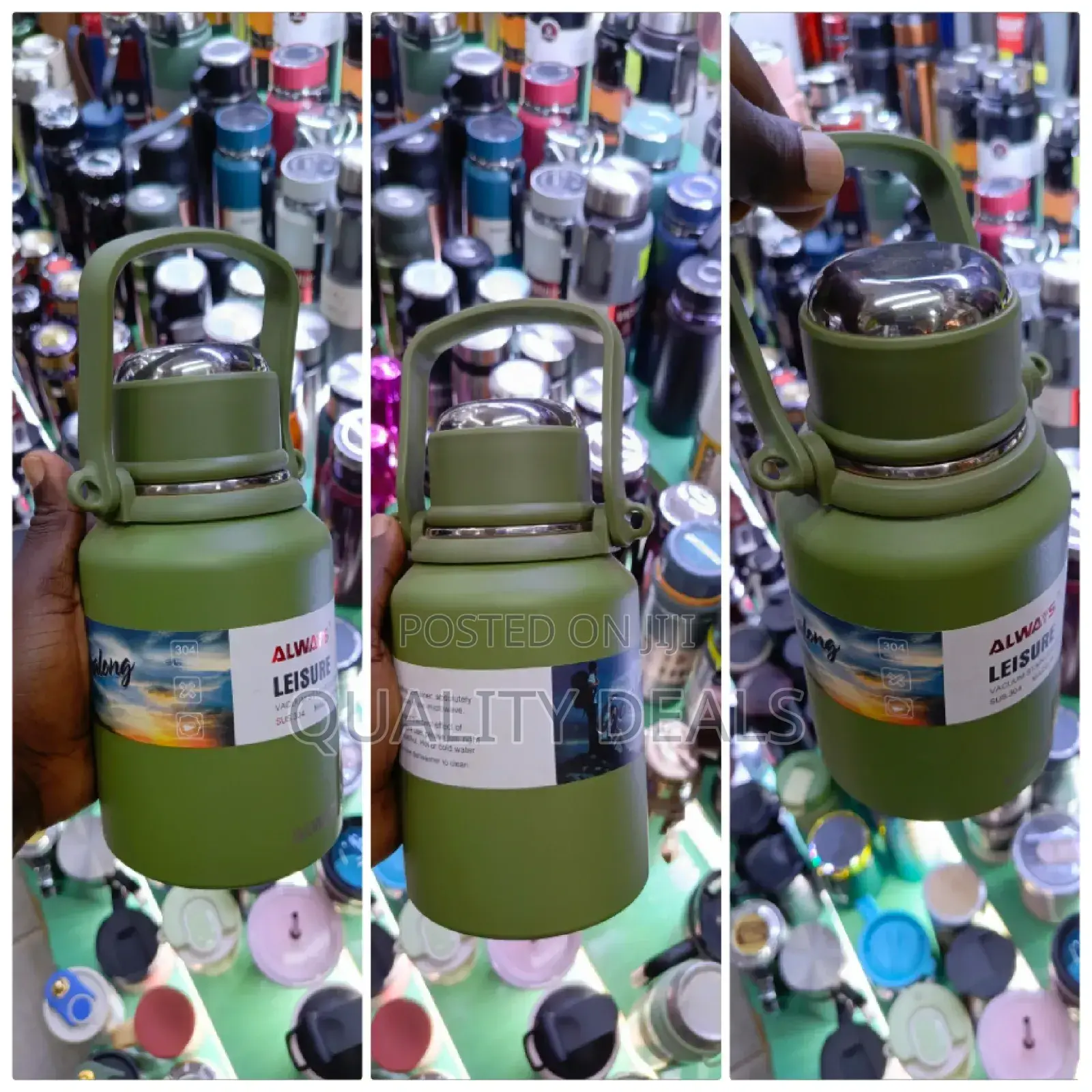 Always Hot Cold Vacuum Portable Flask
