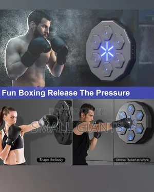 Wall Mounted Music Boxing Machine With Boxing Gloves