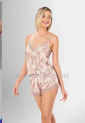 3-Piece Shorts Set Patterned