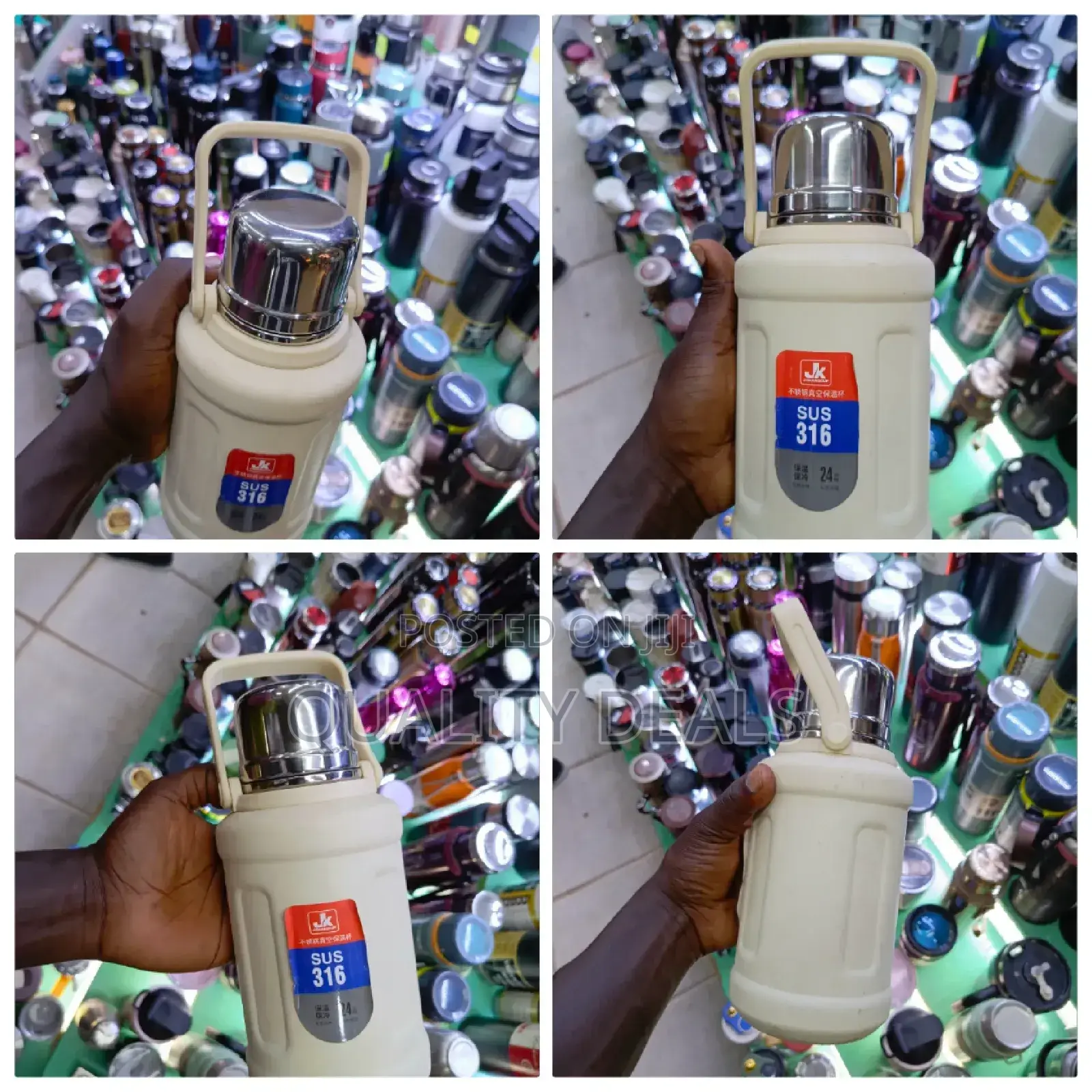 Jk Steel Large Capacity Vacuum Flask