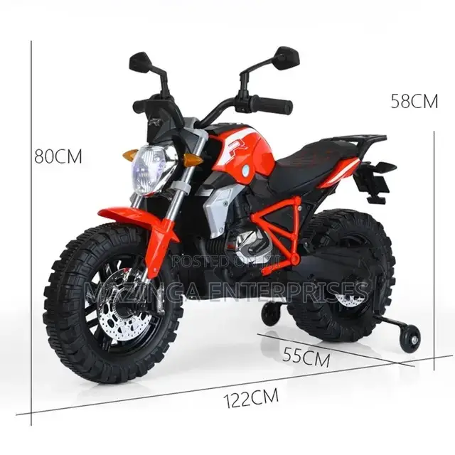 Children's Off-Road Heavy-Duty Electric Motorcycle