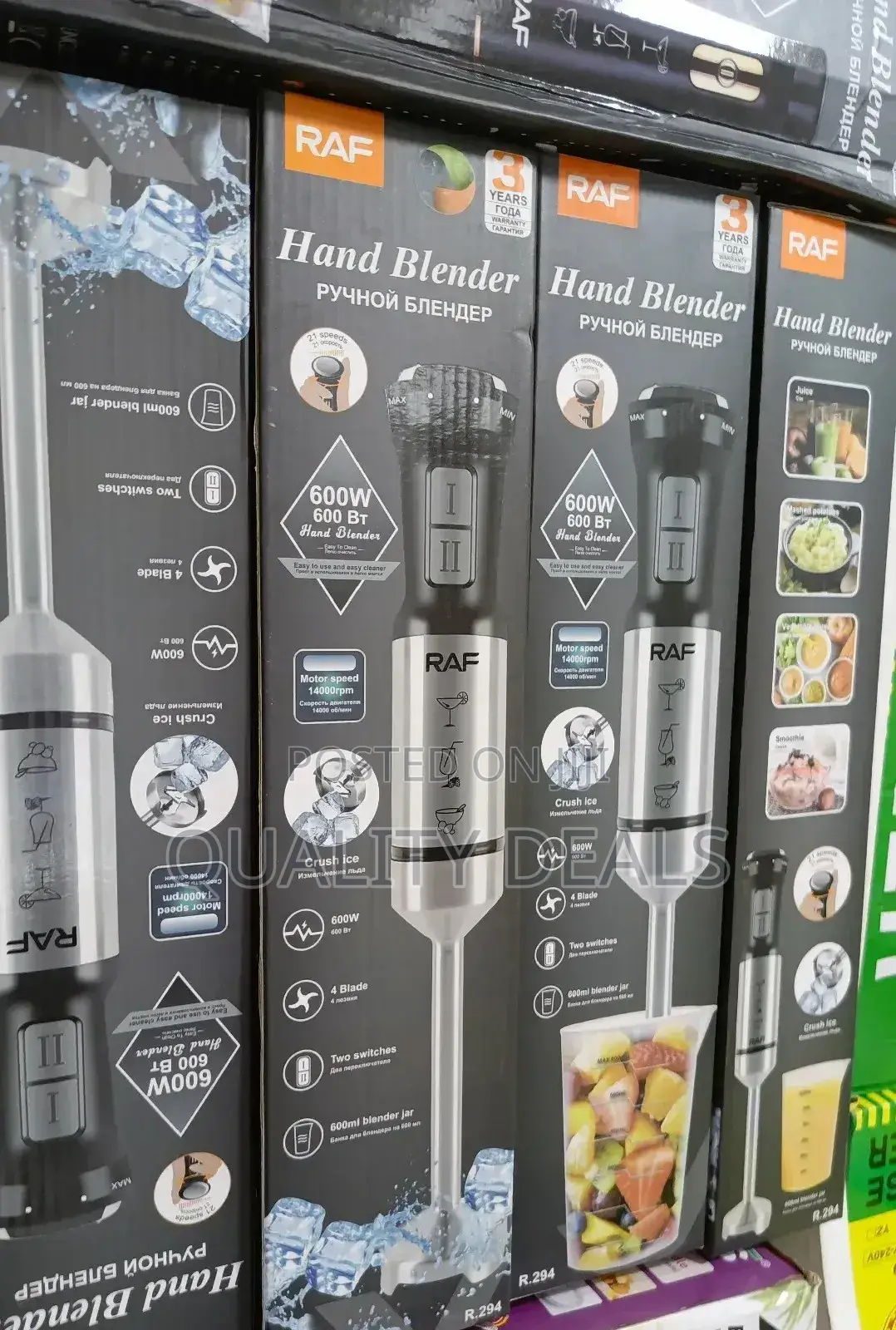 R294 RAF Electric Hand Blender