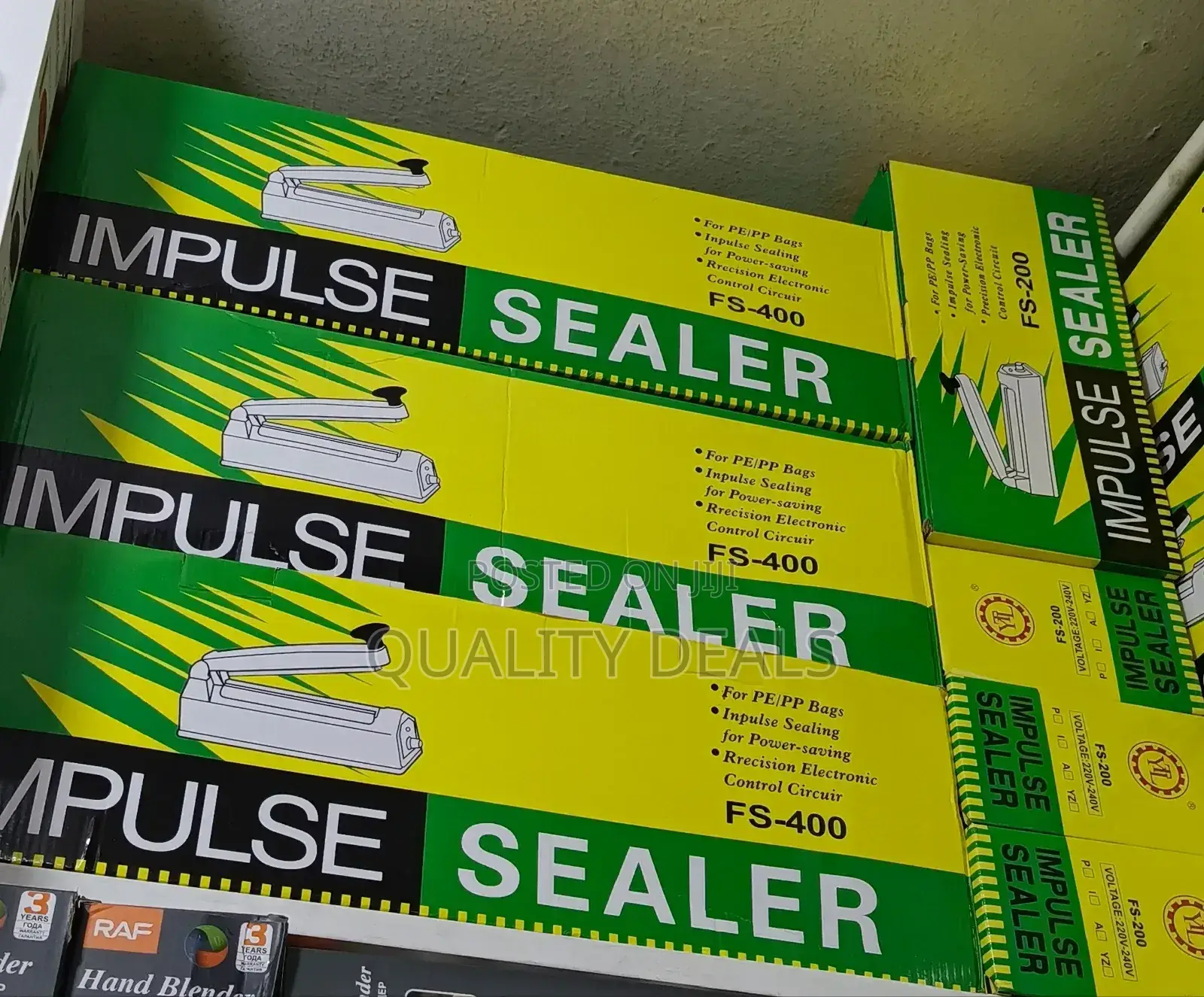 FS400 Impulse Sealer Machine