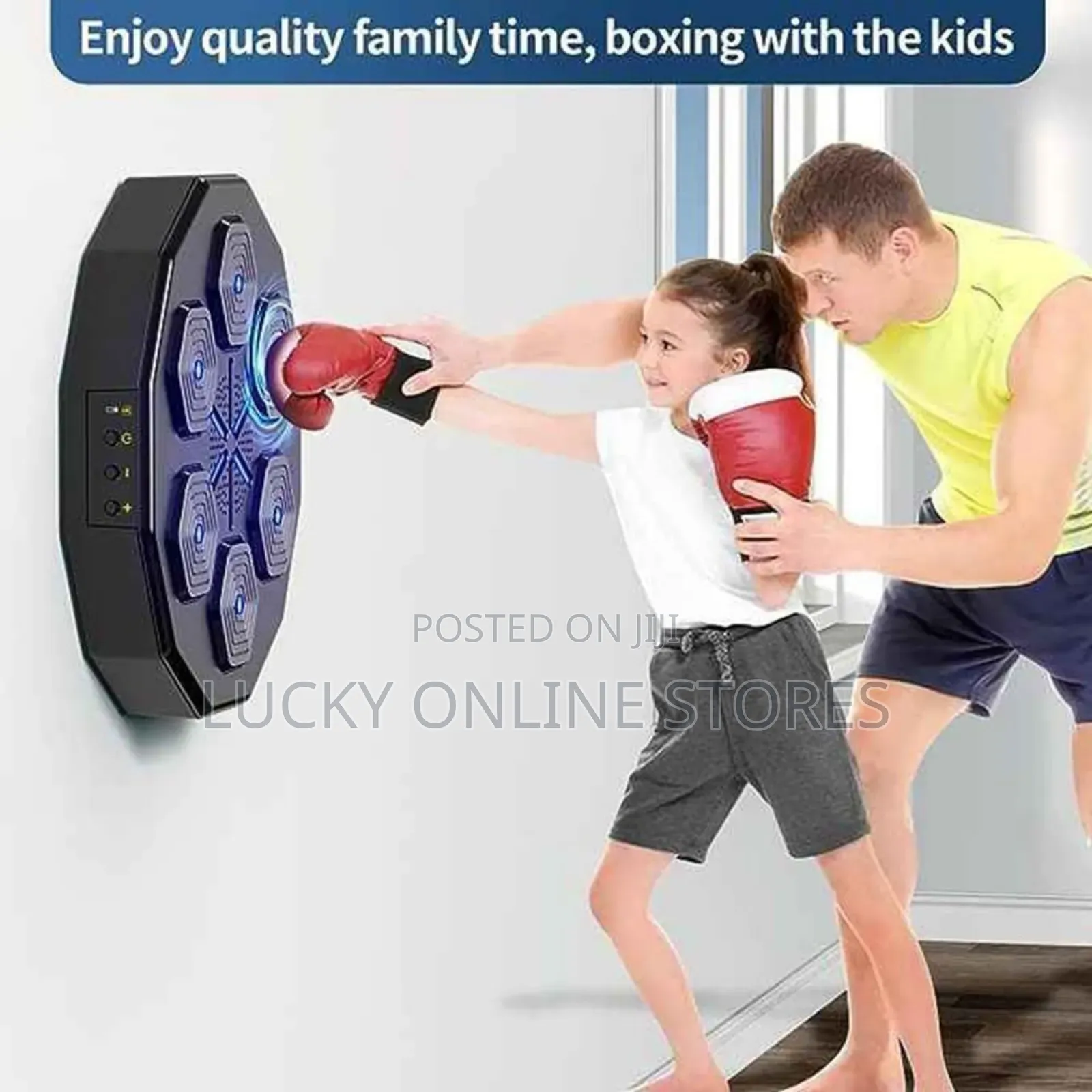 Music Electronic Boxing Machine With Gloves