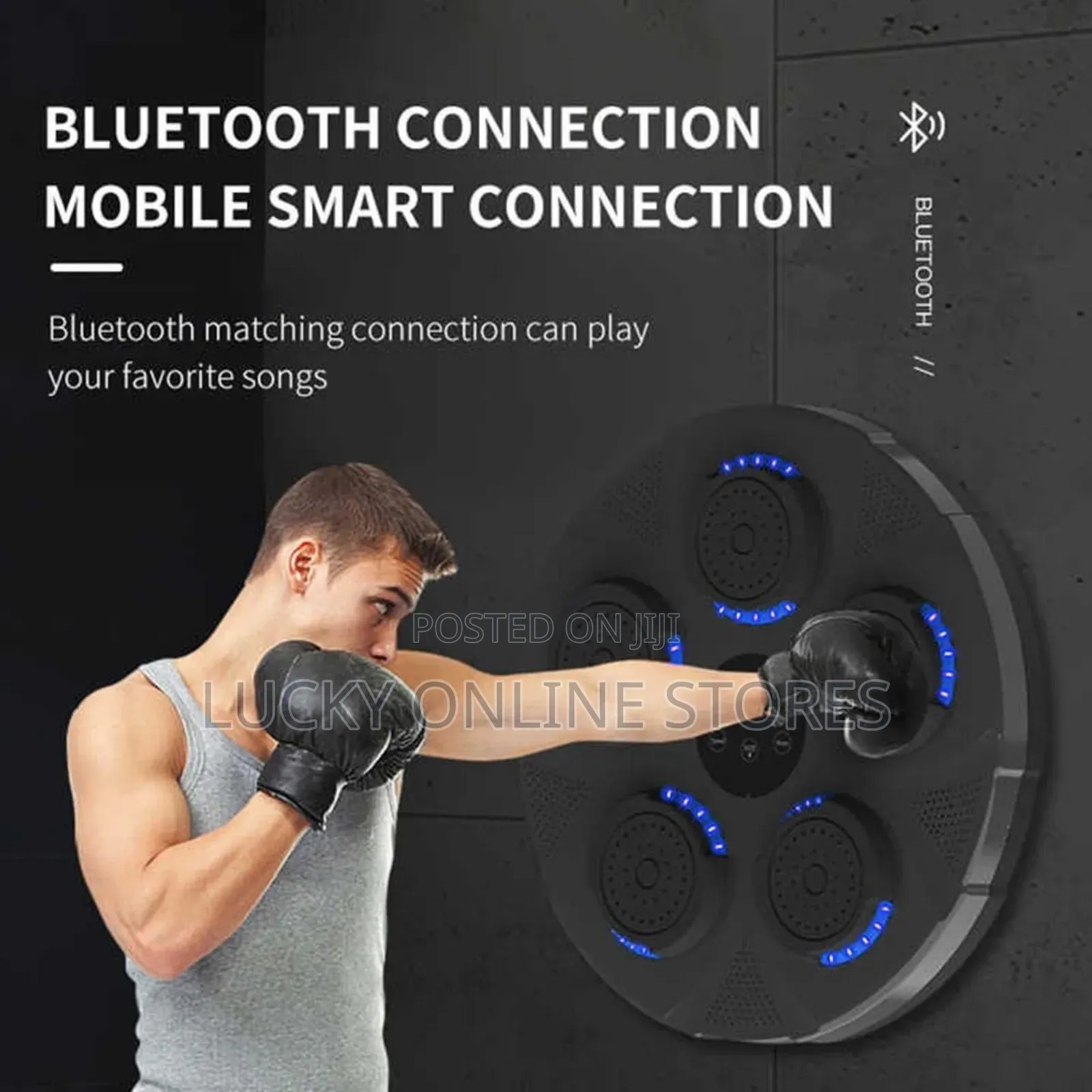 Music Electronic Boxing Machine With Gloves