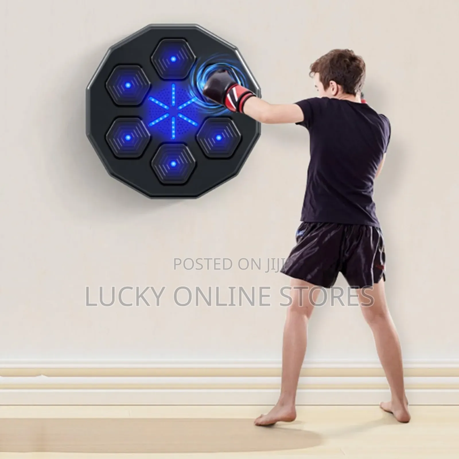 Music Electronic Boxing Machine With Gloves