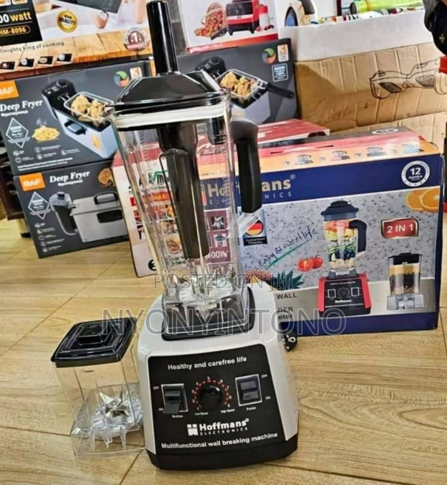 Hoffman's 2 in 1 Commercial Blender.