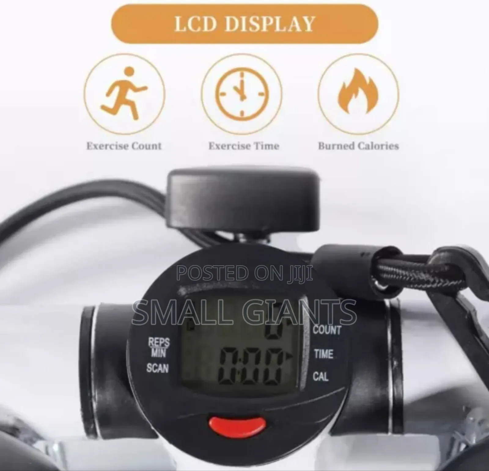 Mini Stepper Exercise Fitness Machine With LCD Display