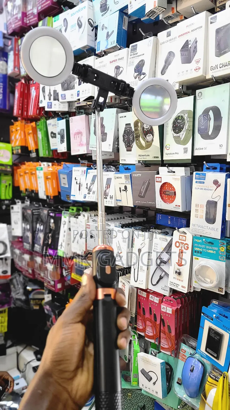 Wireless Live Broadcast Selfstick