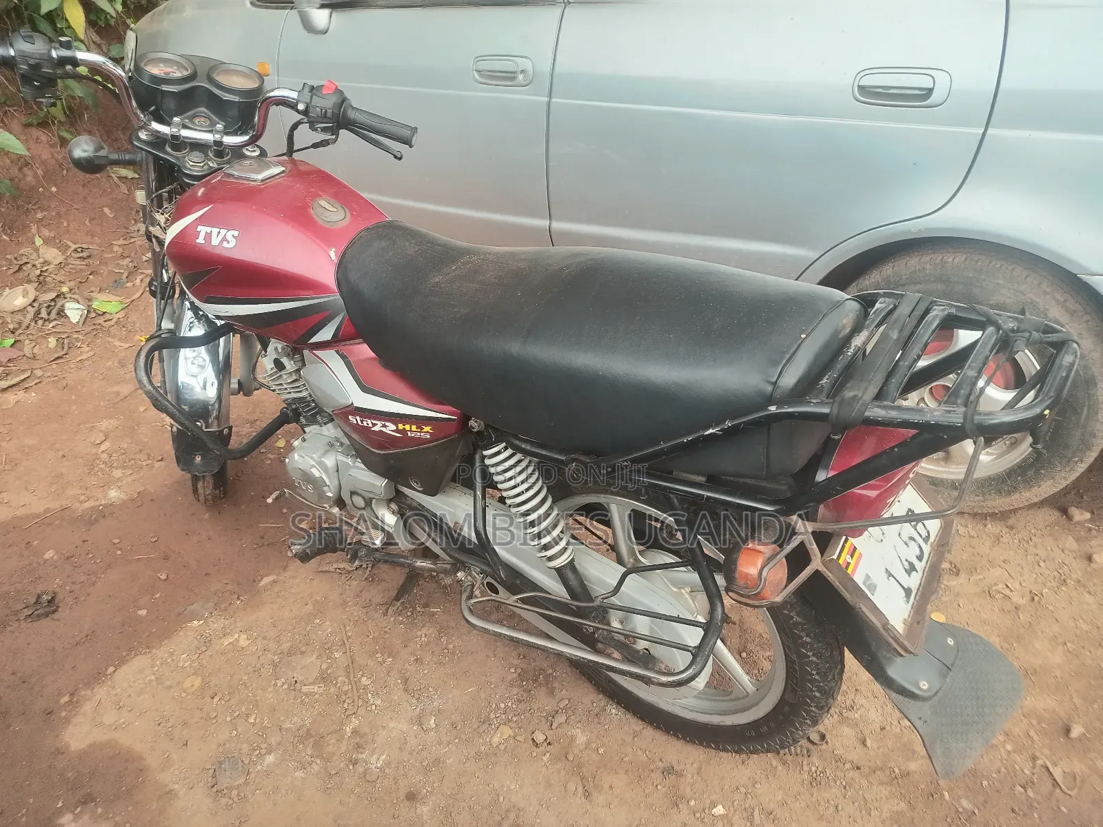 TVS HLX 125 2019 Red
