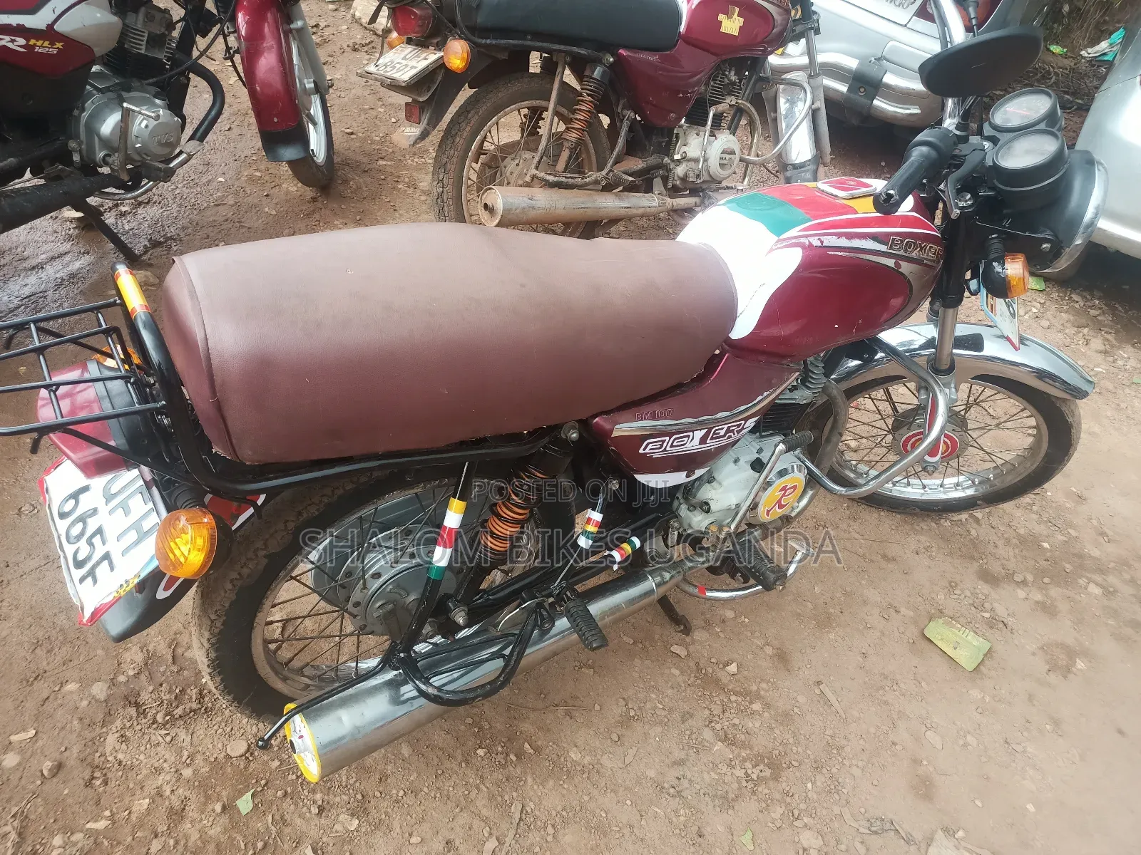Bajaj Boxer 100 2022 Red