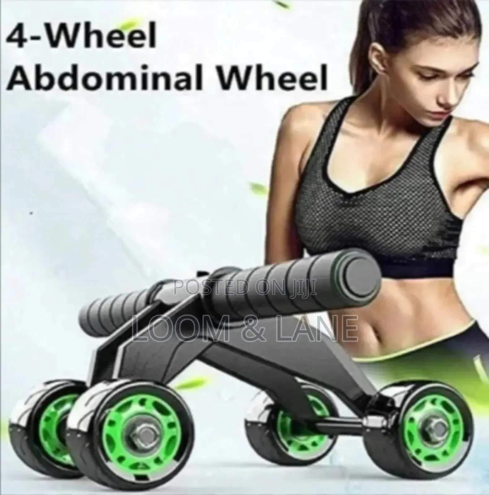 Boldhigh 4-Wheel Fitness Roller