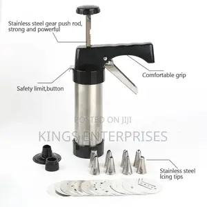 Cookie Making and Cake Decorating Gun
