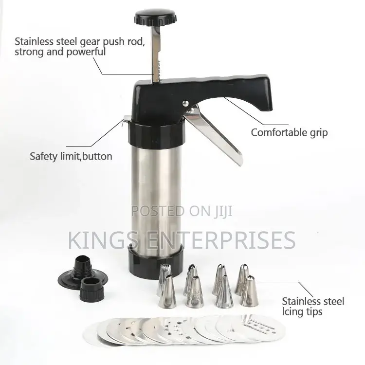 Cookie Making and Cake Decorating Gun