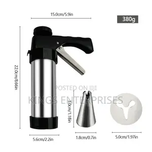 Cookie Making and Cake Decorating Gun