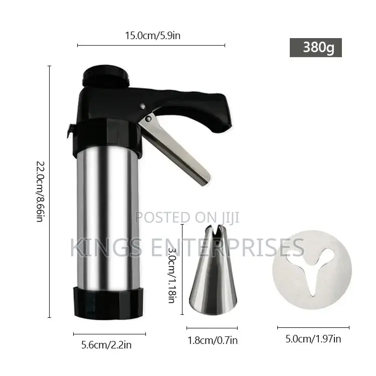 Cookie Making and Cake Decorating Gun
