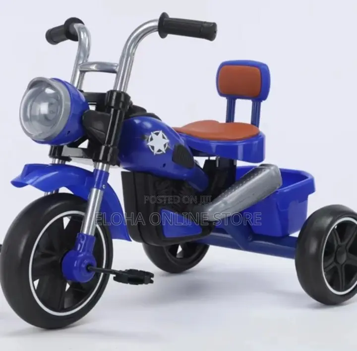 Kids Tricycle With Front Headlight