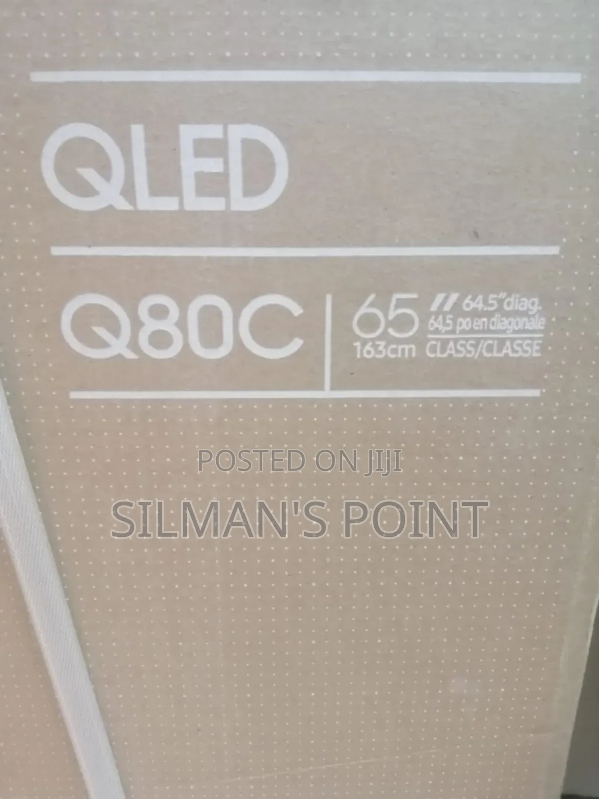 Samsung 65" Q80C Qled TV