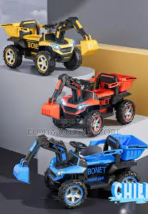 Kids Electric Toy Car Excavator