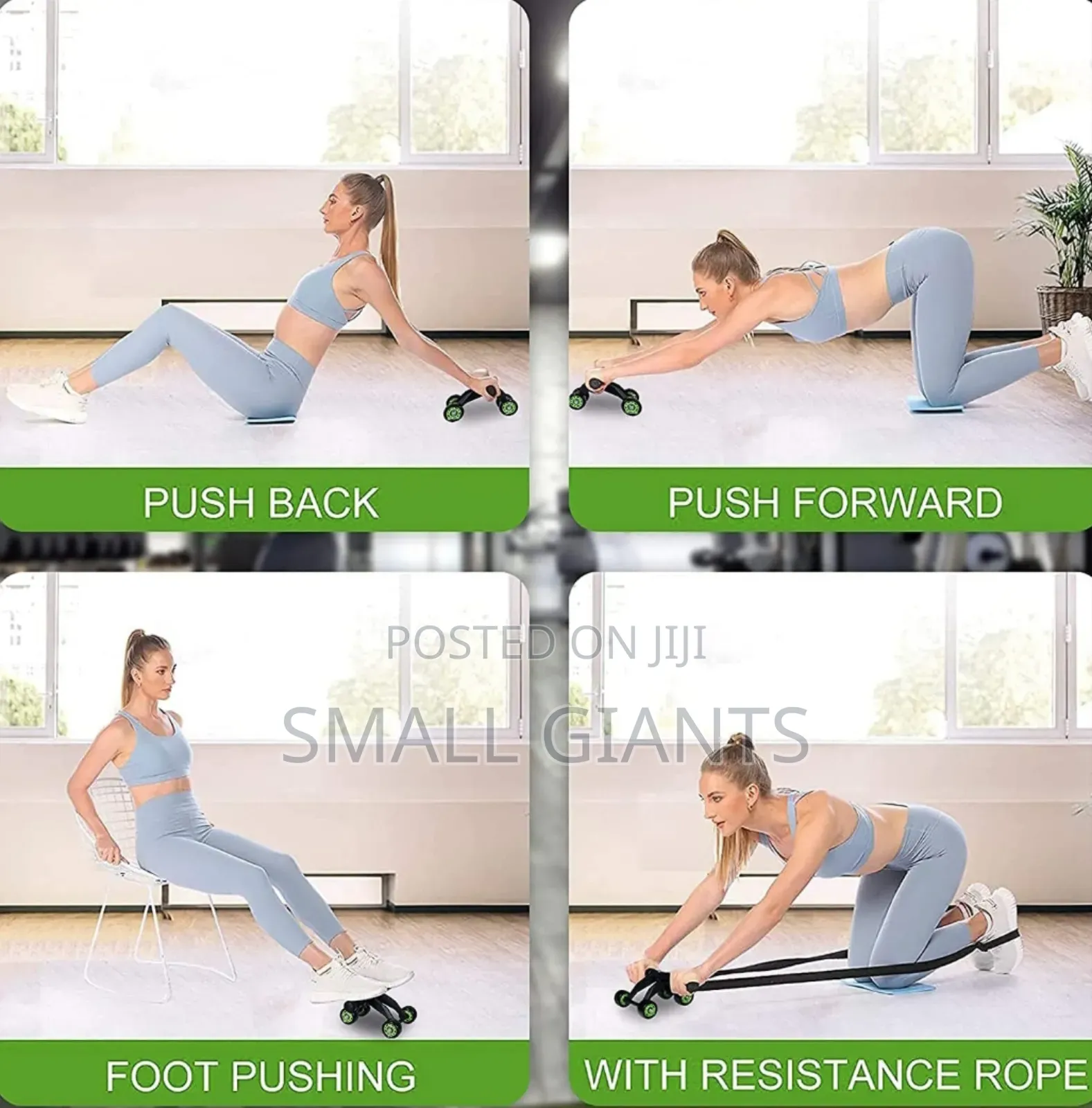 AB Roller Wheel Toner Exercise Equipment