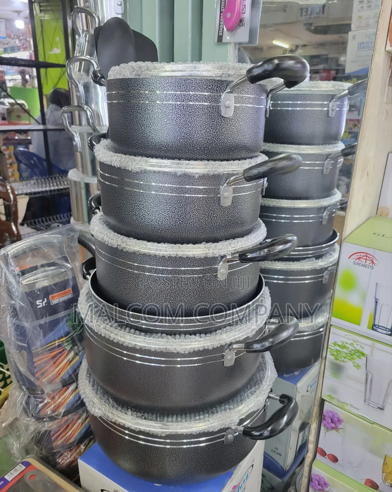 Modern Cooking Pots 5pcs.