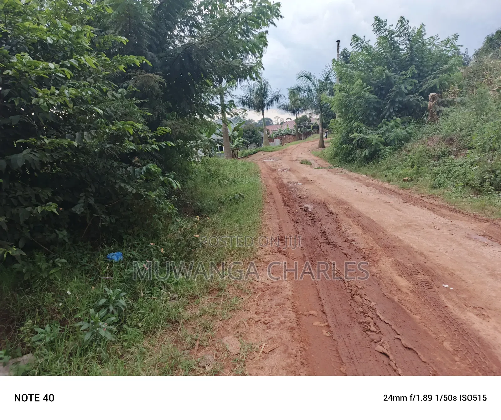 100by100ft Plot for Sale in Nangabo