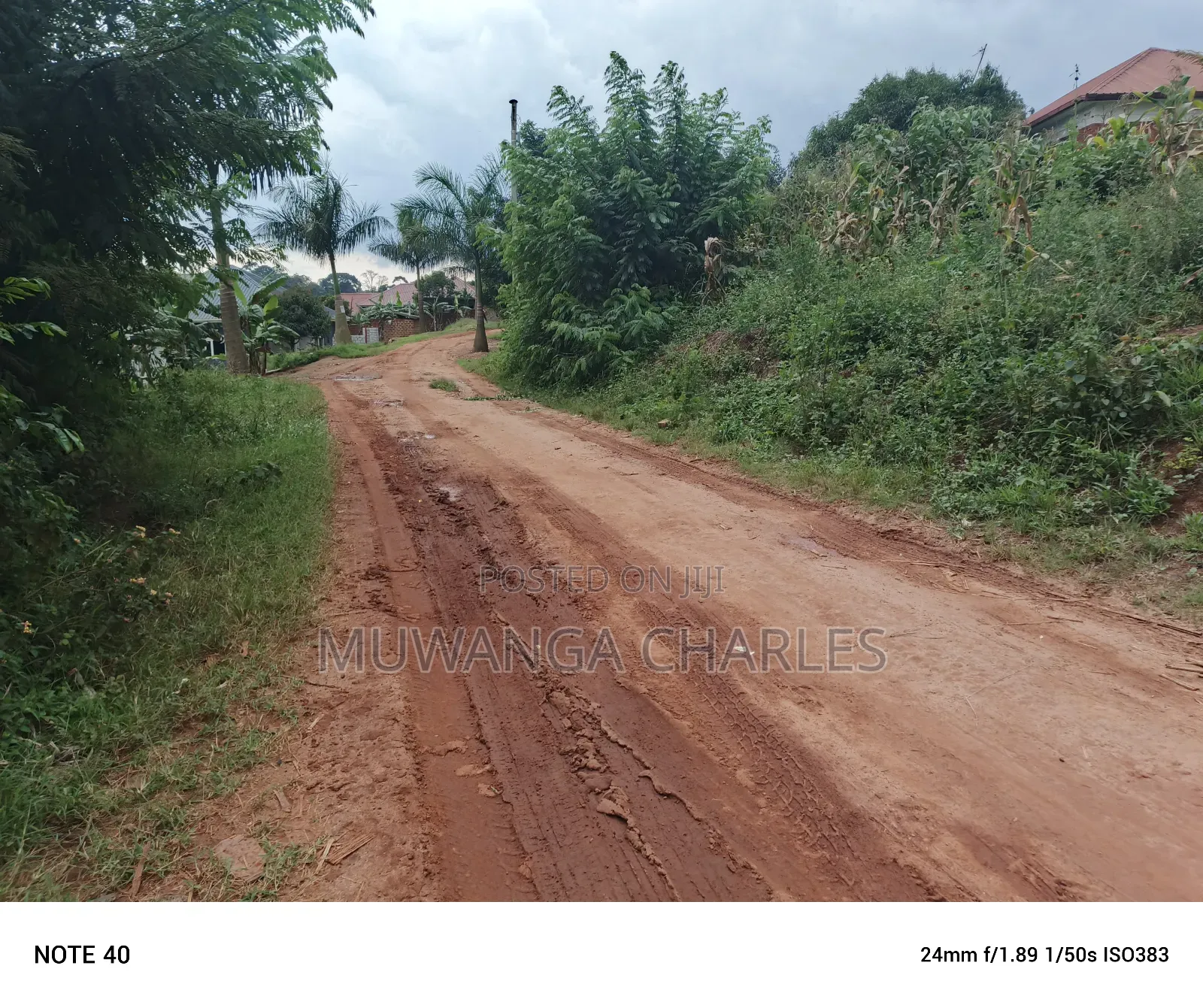 100by100ft Plot for Sale in Nangabo