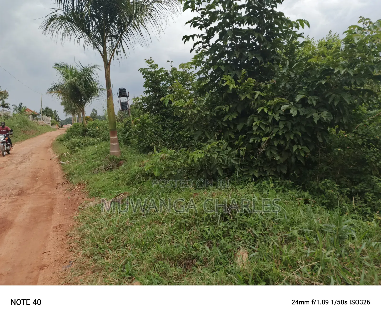 100by100ft Plot for Sale in Nangabo