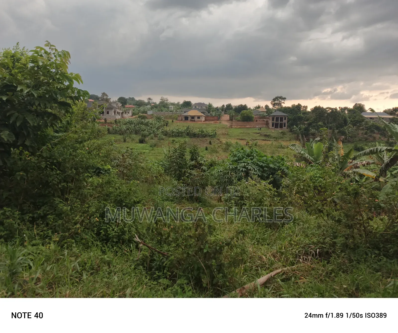 100by100ft Plot for Sale in Nangabo