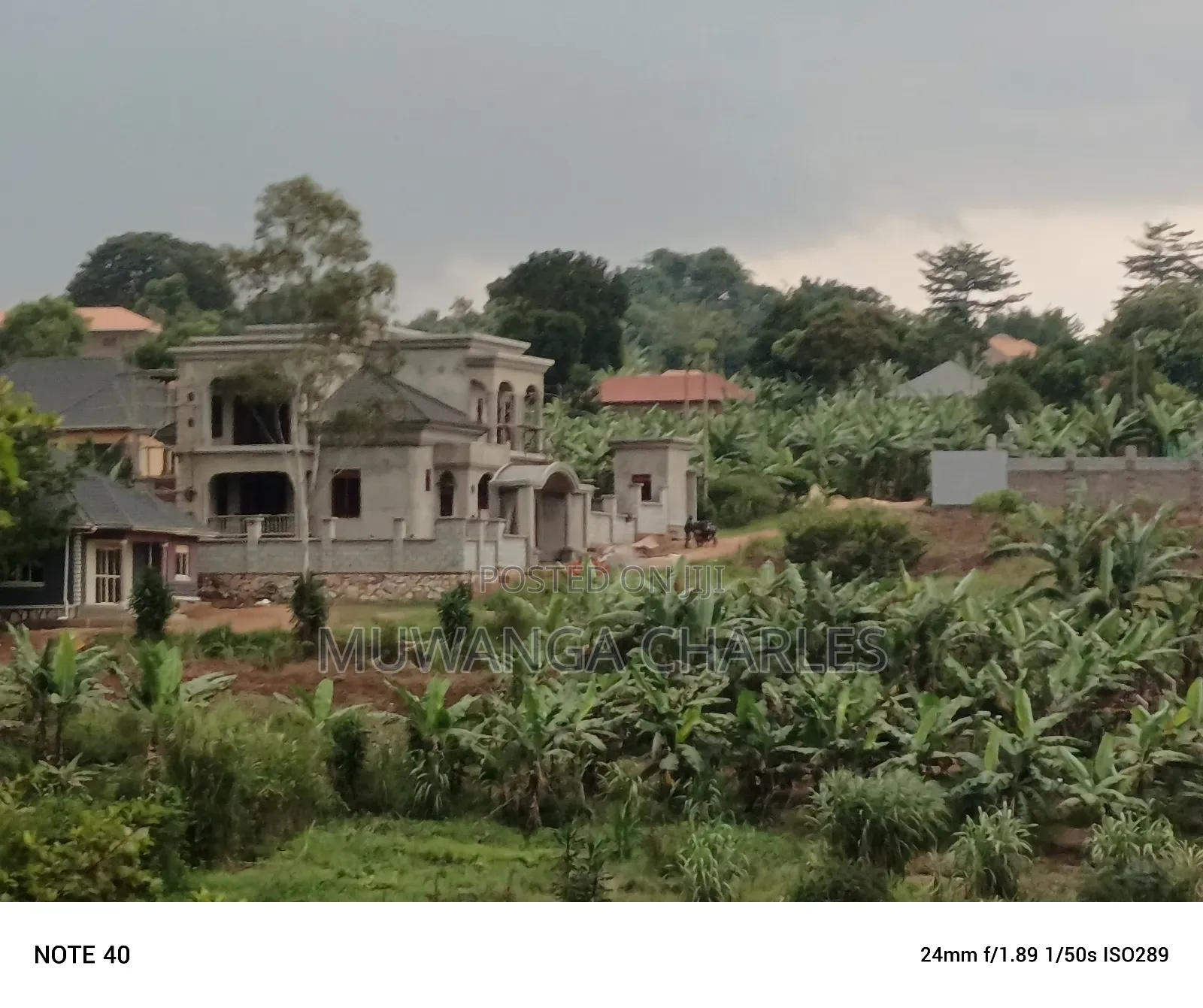 100by100ft Plot for Sale in Nangabo