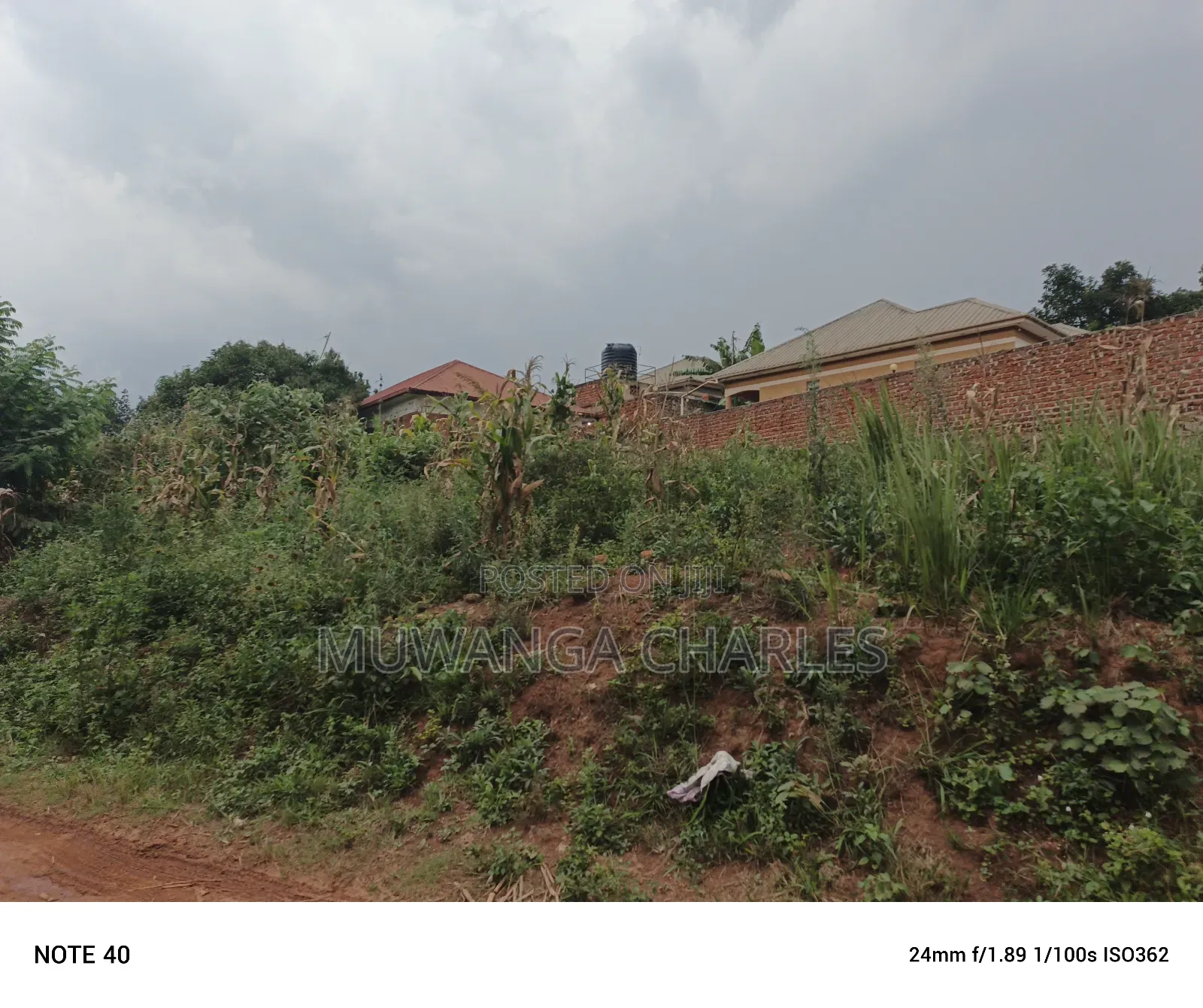 100by100ft Plot for Sale in Nangabo