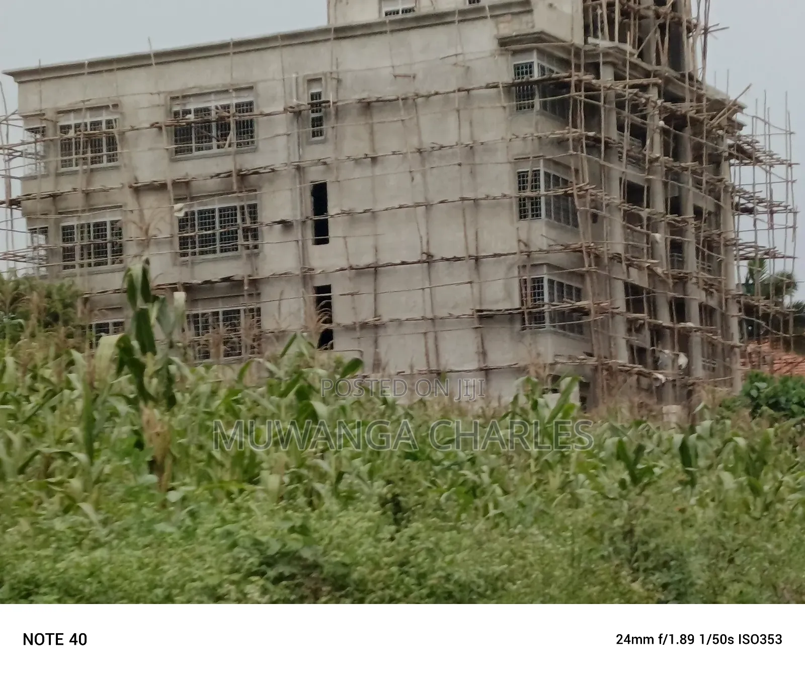 100by100ft Plot for Sale in Nangabo
