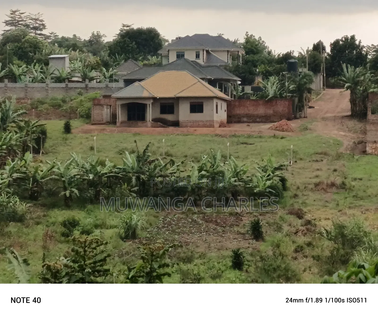 100by100ft Plot for Sale in Nangabo