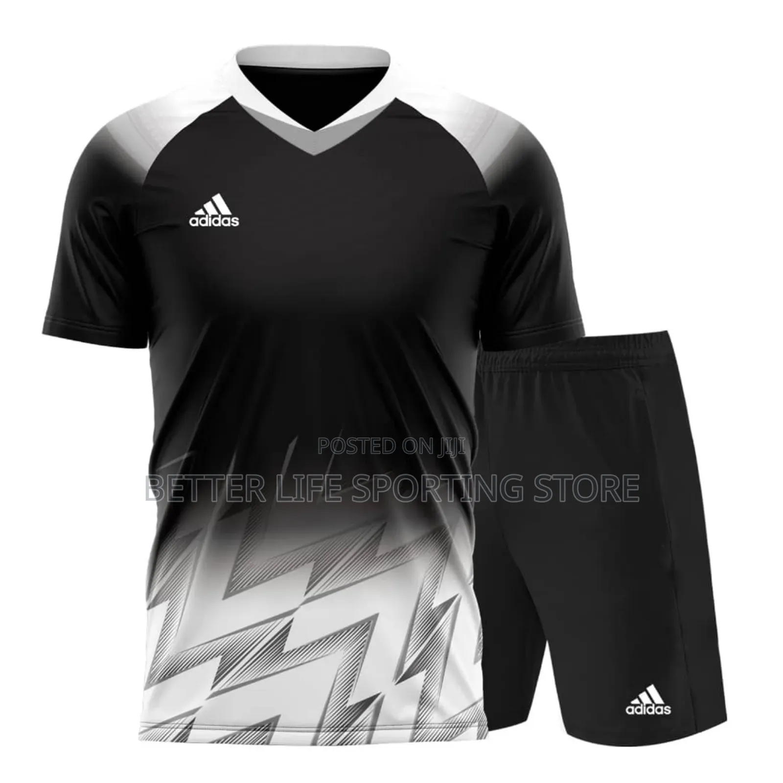 . JERSEY Adidas Black and White Original