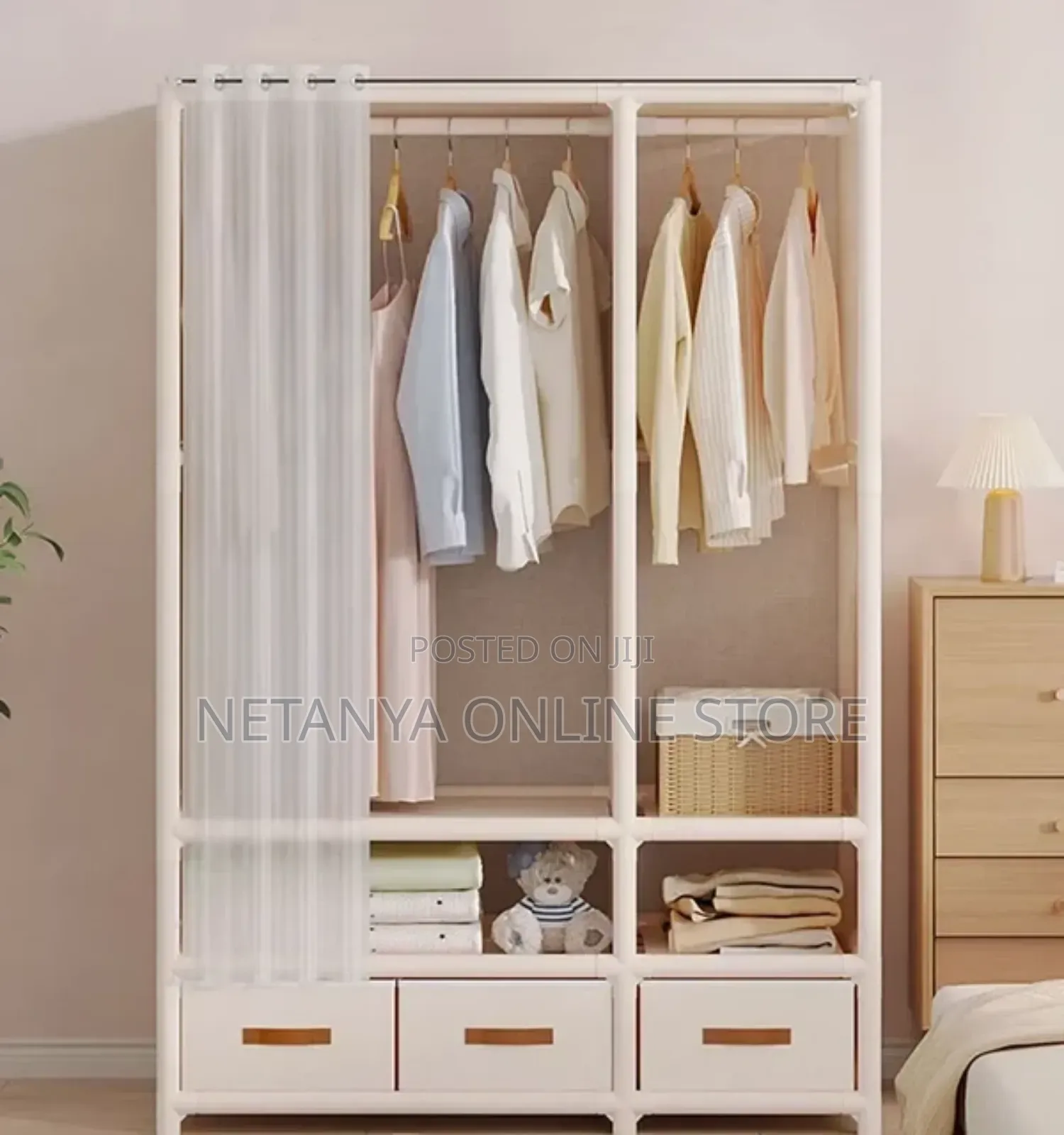 Dustproof Multilayer Wardrobe