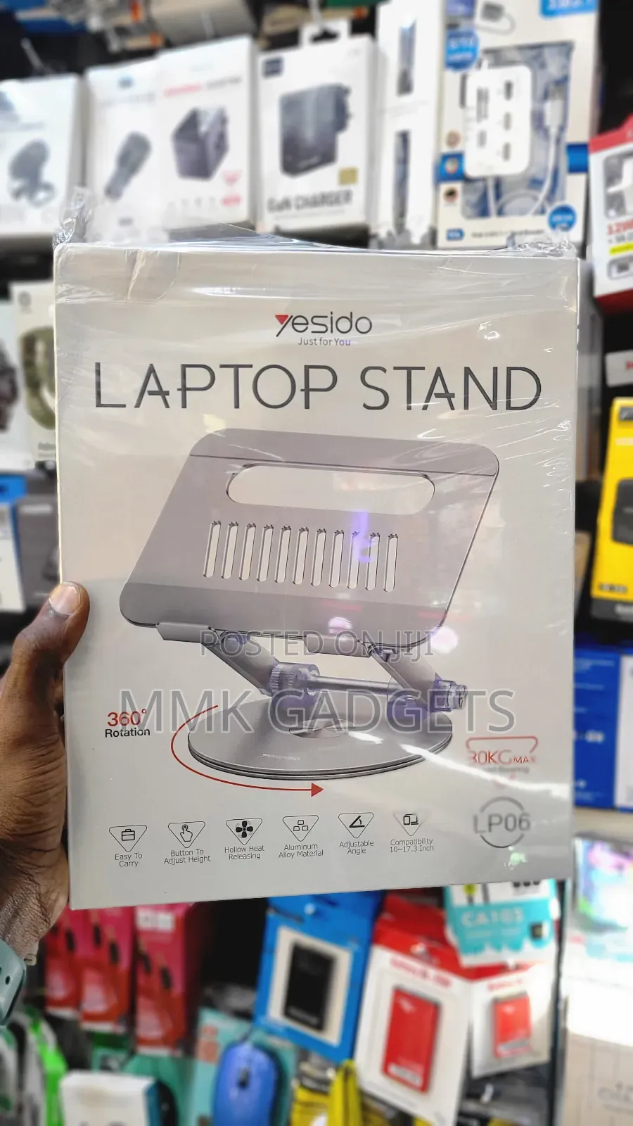 360 Rotating Laptop Stand