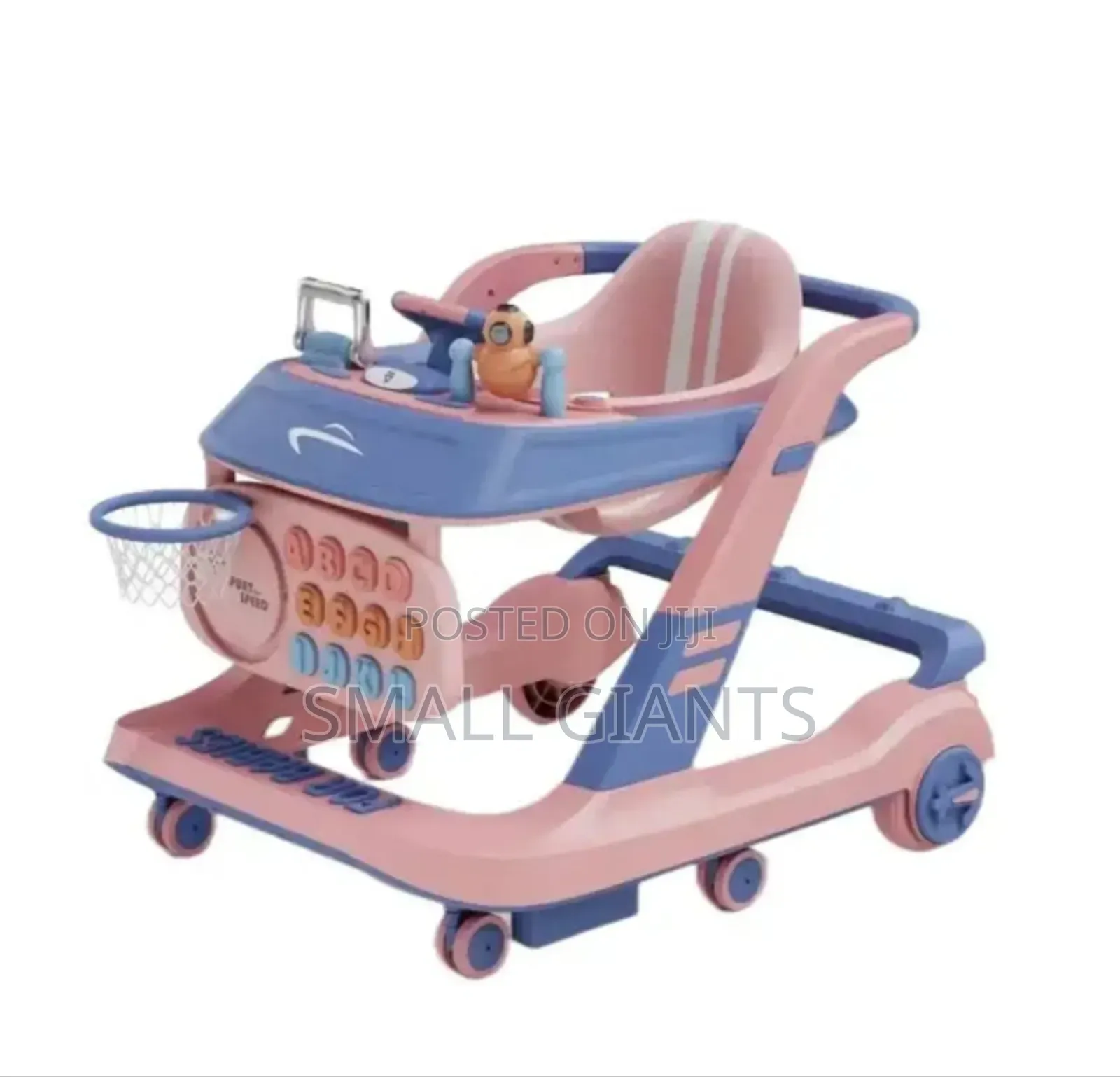 Push Toy Activity Baby Walker With Mute Wheels