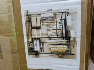 Multifunction Double Rod Clothes Hanging Rack