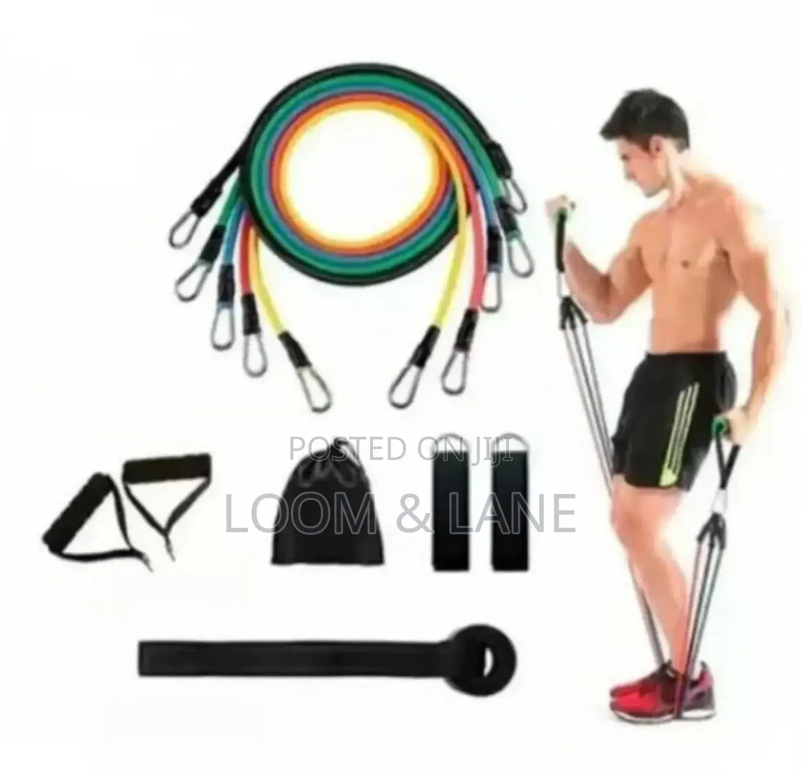 Resistance Band Set With Fitness Tubes