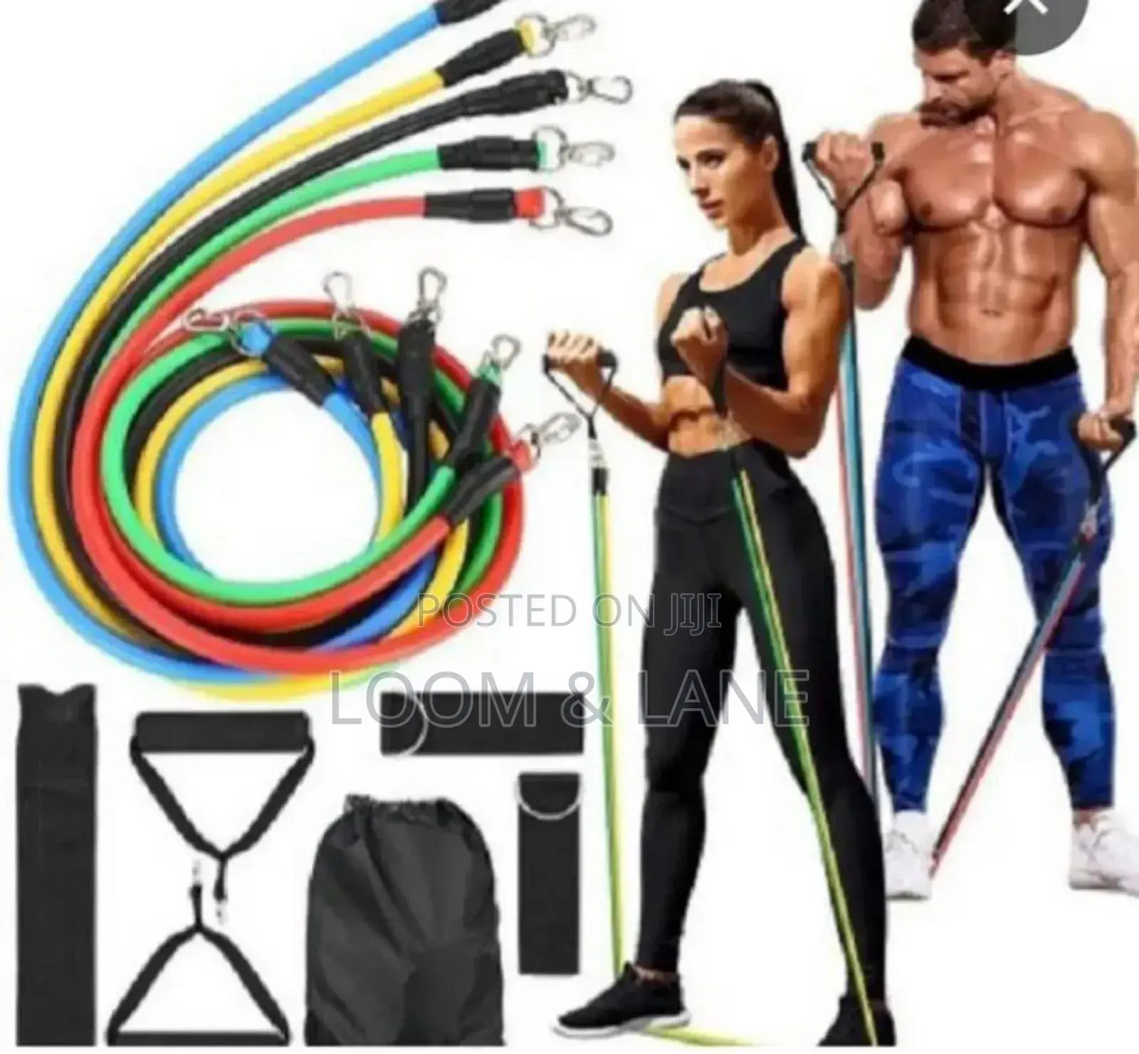 Resistance Band Set With Fitness Tubes