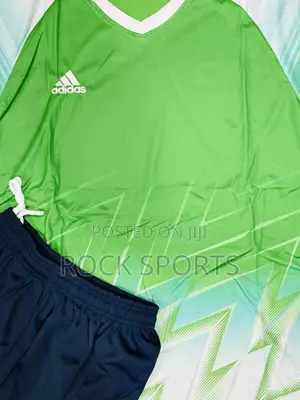 Green Adidas Football Uniform