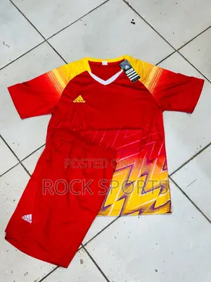 Brand New Adidas Football Uniform