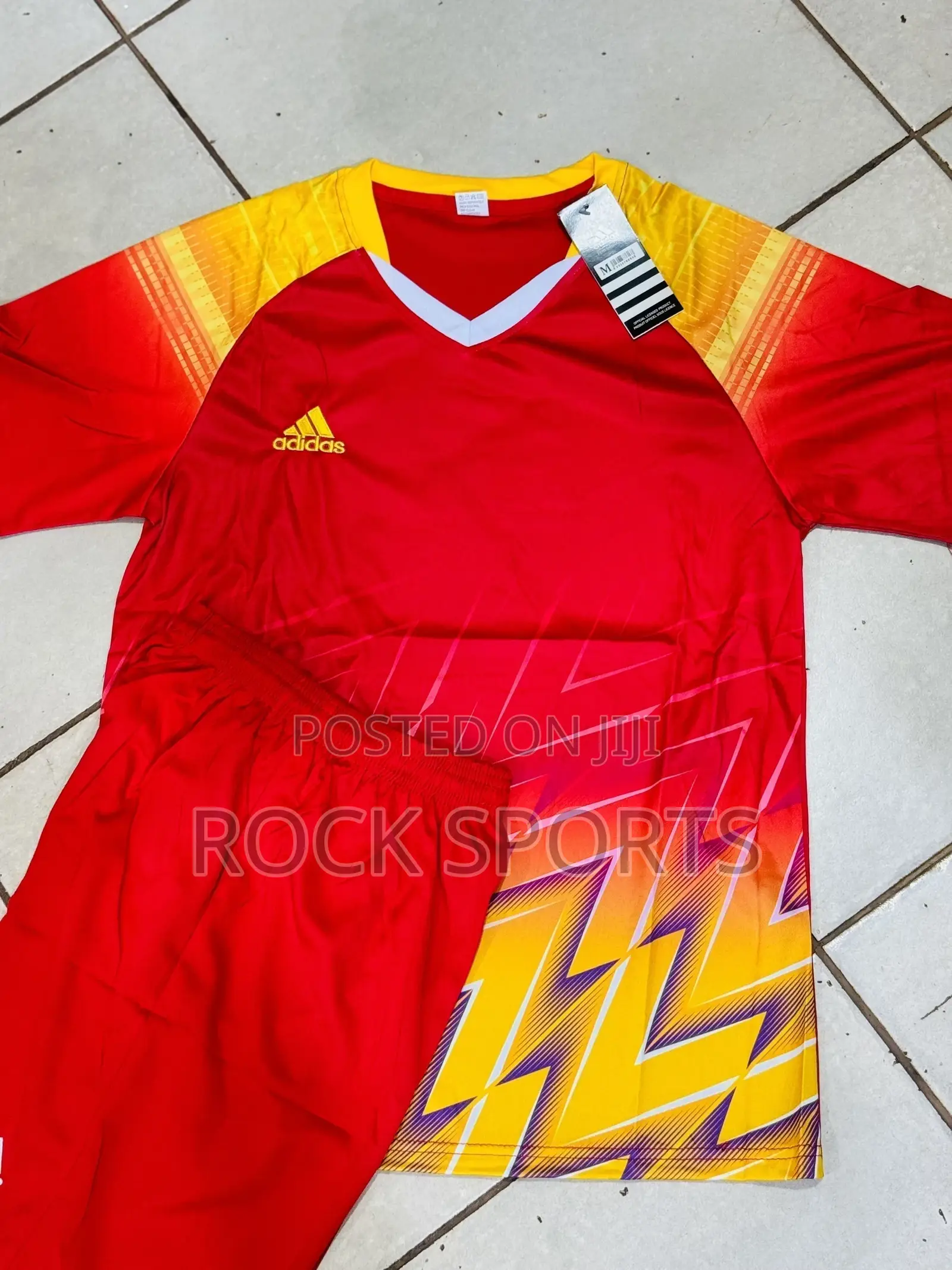 Brand New Adidas Football Uniform