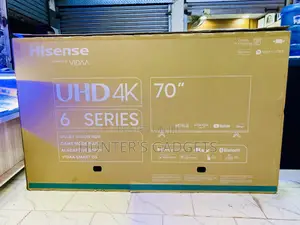Hisense 70 Inch Smart Uhd Brand New A6 Series Vidaa