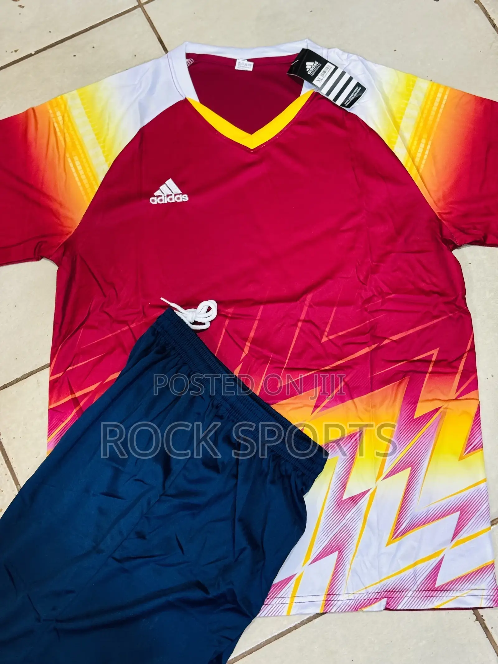 Rainbow Adidas Football Uniform