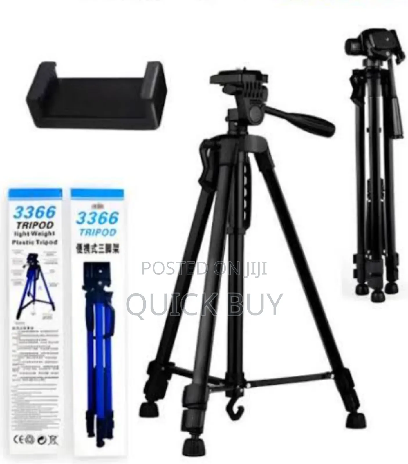 3366 Multifunctional Professional Light Weight Tripod Stand