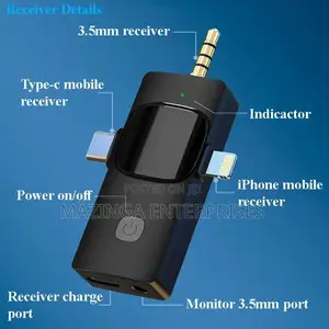 Professional Wireless Microphone for Content Creators
